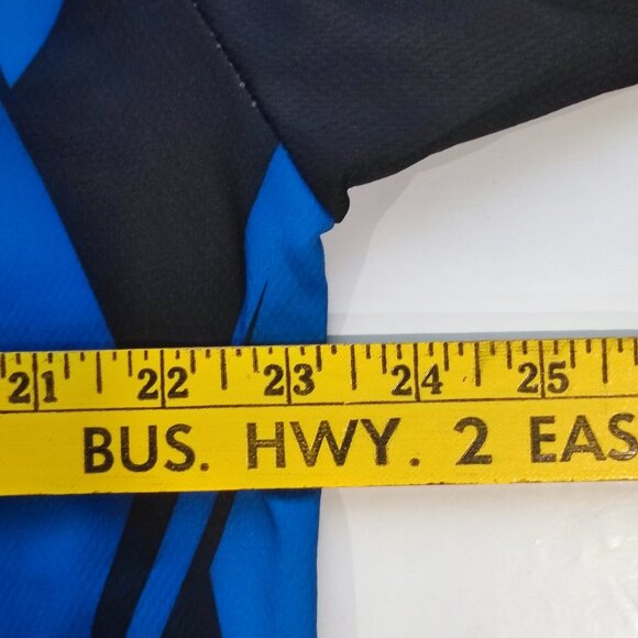 Thor MX Phase motocross jersey blue with graphic design men's size L - Picture 12 of 13